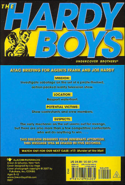 Bayport Buccaneers (Hardy Boys Undercover Brothers Series #16)