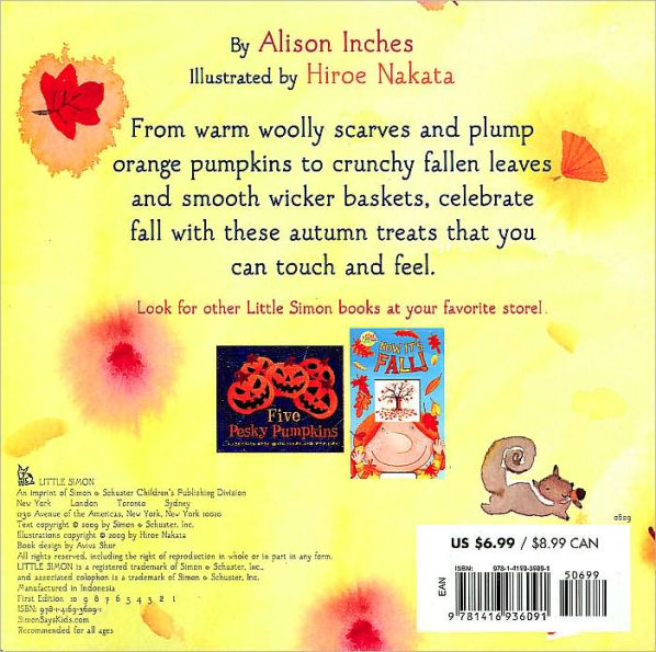 I Love Fall!: A Touch-and-Feel Board Book