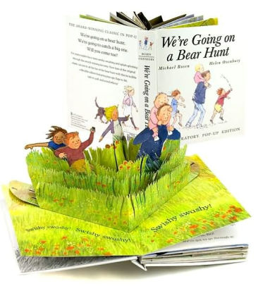 We Re Going On A Bear Hunt A Celebratory Pop Up Edition By Michael Rosen Helen Oxenbury Pop Up Book Barnes Noble