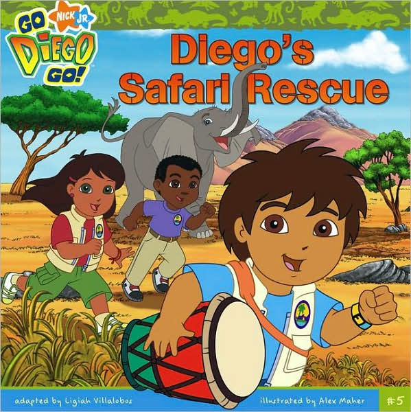 Diego's Safari Rescue (Go, Diego, Go! Series #5) by Ligiah Villalobos ...