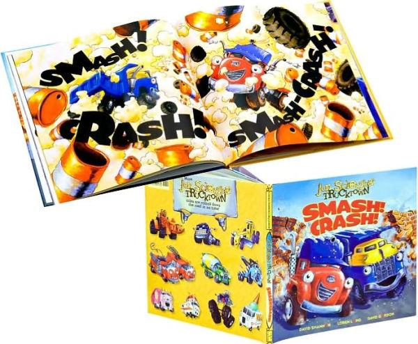 Smash Crash! by Jon Scieszka, first edition, 2008.