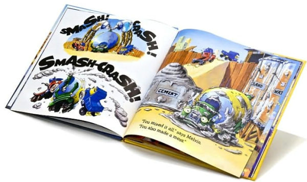 Smash! Crash! Jon Scieszka's TruckTown Book Read Aloud #kidsbooksreadaloud  Truck Machine Book 