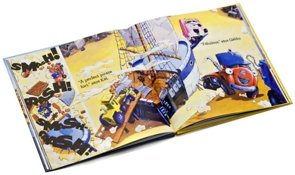 Smash! Crash! Jon Scieszka's TruckTown Book Read Aloud #kidsbooksreadaloud  Truck Machine Book 