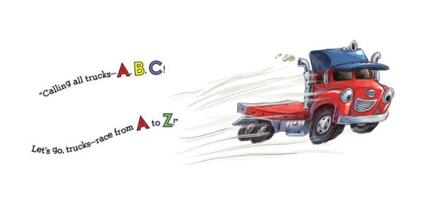 Race From A To Z - (jon Scieszka's Trucktown) By Jon Scieszka