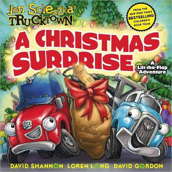 A Christmas Surprise: A Lift-the-Flap Adventure (Jon Scieszka's Trucktown Series)