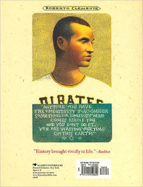 Roberto Clemente : Pride of The Pittsburgh Pirates by Jonah Winter