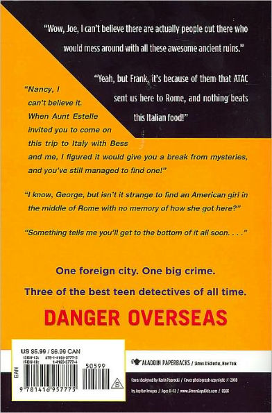 Danger Overseas (Nancy Drew & the Hardy Boys Super Mystery Series #2)