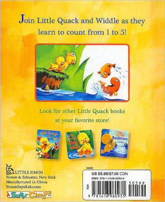 Little Quack Counts by Lauren Thompson, Derek Anderson, Board Book ...