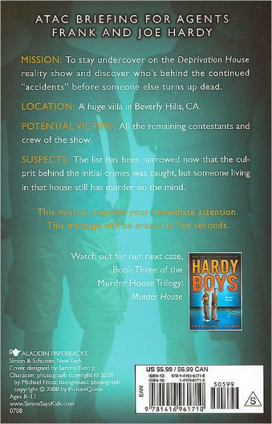 House Arrest (Hardy Boys Undercover Brothers Series #23)