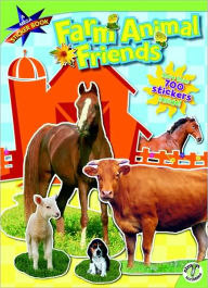 Title: Farm Animal Friends: A Mega Sticker Book, Author: Siobhan Ciminera