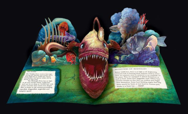 Wild Oceans: A Pop-up Book with Revolutionary Technology
