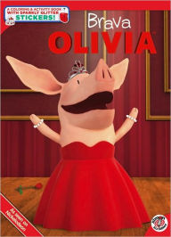 Title: Brava Olivia (With Sparkly Glitter Stickers), Author: Tina Gallo