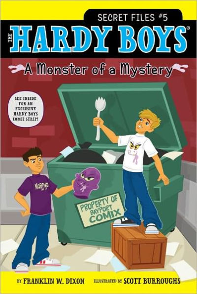 a Monster of Mystery (Hardy Boys: Secret Files Series #5)