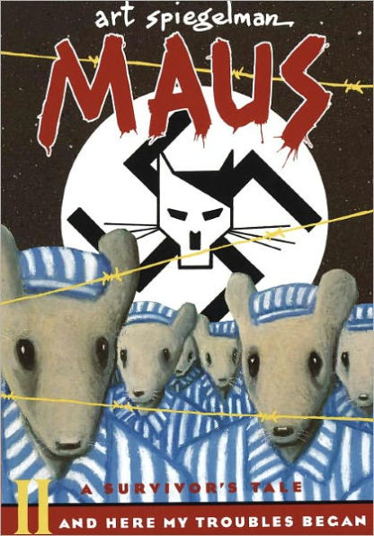Maus II: A Survivor's Tale: And Here My Troubles Began (Turtleback School & Library Binding Edition)