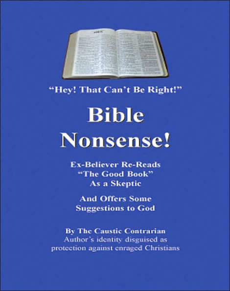 Bible Nonsense!: Hey! That Can't Be Right!