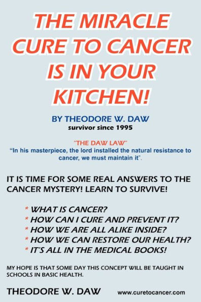 The Miracle Cure to Cancer Is Your Kitchen!