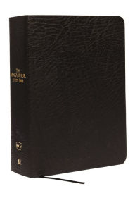 Title: NKJV, The MacArthur Study Bible, Large Print, Bonded Leather, Black, Thumb Indexed: Holy Bible, New King James Version, Author: Thomas Nelson