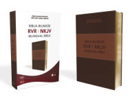 Biblia bilingüe Reina Valera Revisada / NKJV, Leathersoft, Café / Spanish Bilingual Bible Reina Valera Revisada / NKJV, Leathersoft, Brown
