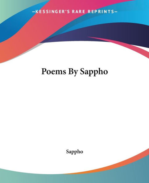 Poems By Sappho