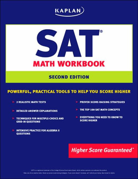 Kaplan SAT Math Workbook by Kaplan, Paperback | Barnes & Noble®