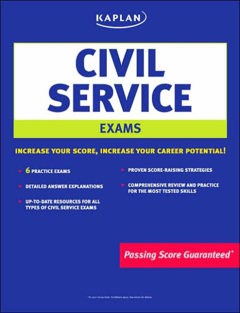 Kaplan Civil Service Exams by Kaplan, Paperback | Barnes & Noble®