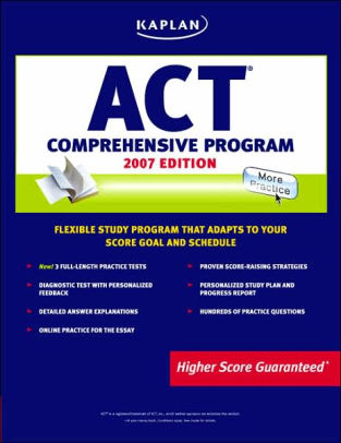 Kaplan Act Comprehensive Program 2007 By Kaplan Paperback