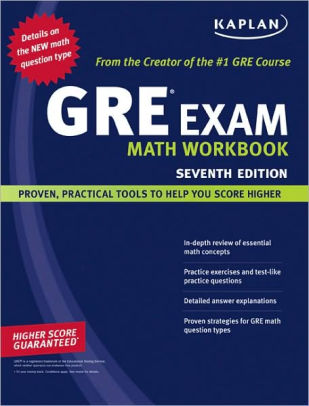 Kaplan Gre Exam Math Workbook By Kaplan Paperback