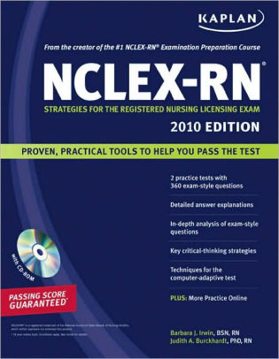 Kaplan Nclex Rn Exam 2010 With Cd Rom Strategies For The