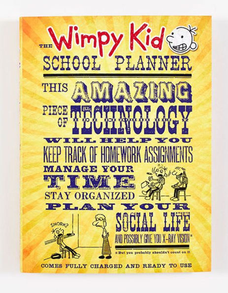 The Wimpy Kid School Planner