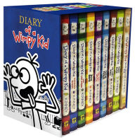 Diary of a Wimpy Kid Box of Books 1-8 + The Do-It-Yourself Book