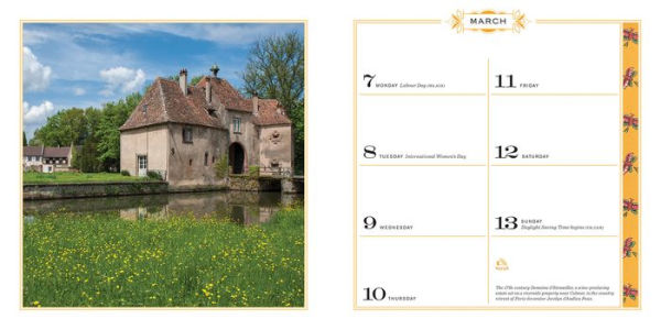 French Country Diary 2016 Calendar