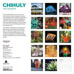 Alternative view 2 of Chihuly 2016 Wall Calendar