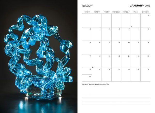 Chihuly 2016 Weekly Planner