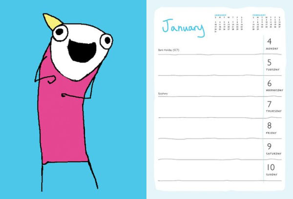 Hyperbole and a Half 2016 Engagement Calendar