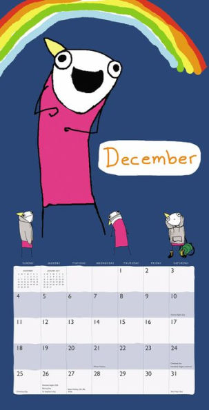 Hyperbole and a Half 2016 Wall Calendar