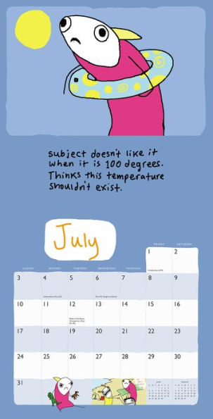 Hyperbole and a Half 2016 Wall Calendar