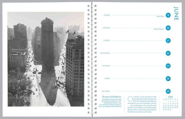 New York in Art 2016 Deluxe Engagement Book