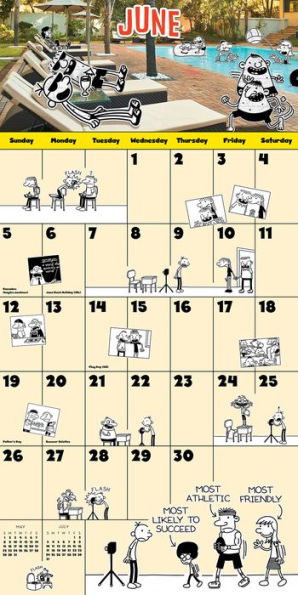 The Wimpy Kid 2016 Calendar