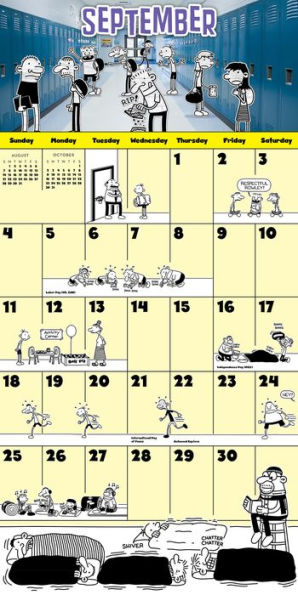 The Wimpy Kid 2016 Calendar