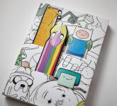 Alternative view 4 of Adventure Time Two-Pocket Journal