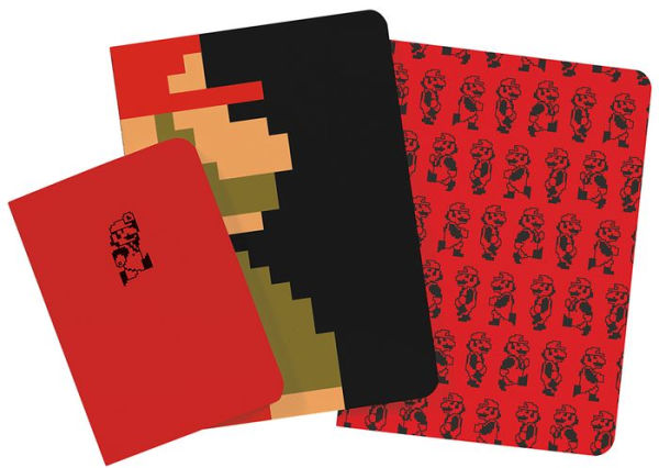 Super Mario Bros. Notebooks (Set of 3)