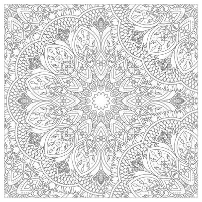 Vive Le Color! India (Adult Coloring Book): Color In; De-stress (72