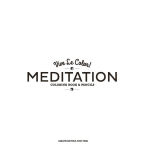 Alternative view 2 of Vive Le Color! Meditation (Adult Coloring Book and Pencils): Color Therapy Kit