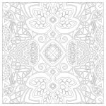 Alternative view 7 of Vive Le Color! Meditation (Adult Coloring Book and Pencils): Color Therapy Kit