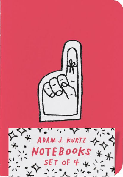 Adam J. Kurtz Notebooks (Set of 4)