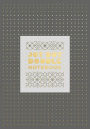 Jot Dot Doodle Notebook (Gray and Gold)