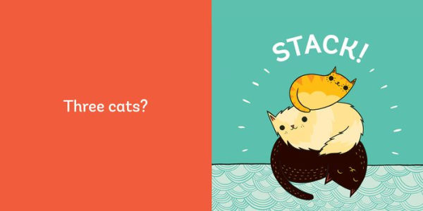 Stack the Cats: A Board Book