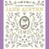 Title: Classic Coloring Jane Austen 2018 Calendar, Author: Abrams Calendars