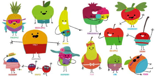 Fruits in Suits: A Board Book