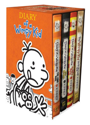 Diary of a Wimpy Kid Box of Books (9A-11 plus DIY) by Jeff Kinney ...